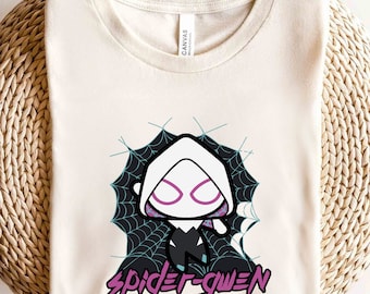 Marvel Spider-Gwen Ghost-Spider Cute Kawaii Epic Web Graphic WS1141 Trip Unisex T-shirt, Sweatshirt, Family Birthday Gift Adult Kid Toddler