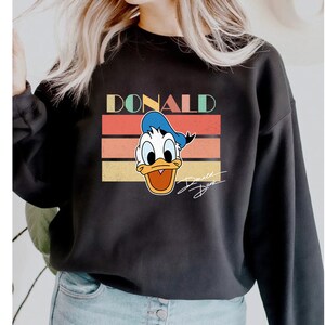 Donald Duck Sweatshirt, Donald Duck Hoodie, Disney Sweatshirt, Disney Hoodie, Disney World Sweatshirt, Donald Family Shirt bild 7