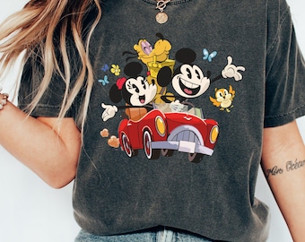 Disney Mickey & Minnie's Runaway Railway D1048 Holiday Trip Unisex T-shirt, Sweatshirt, Family Birthday Gift Adult Kid Toddler Tee