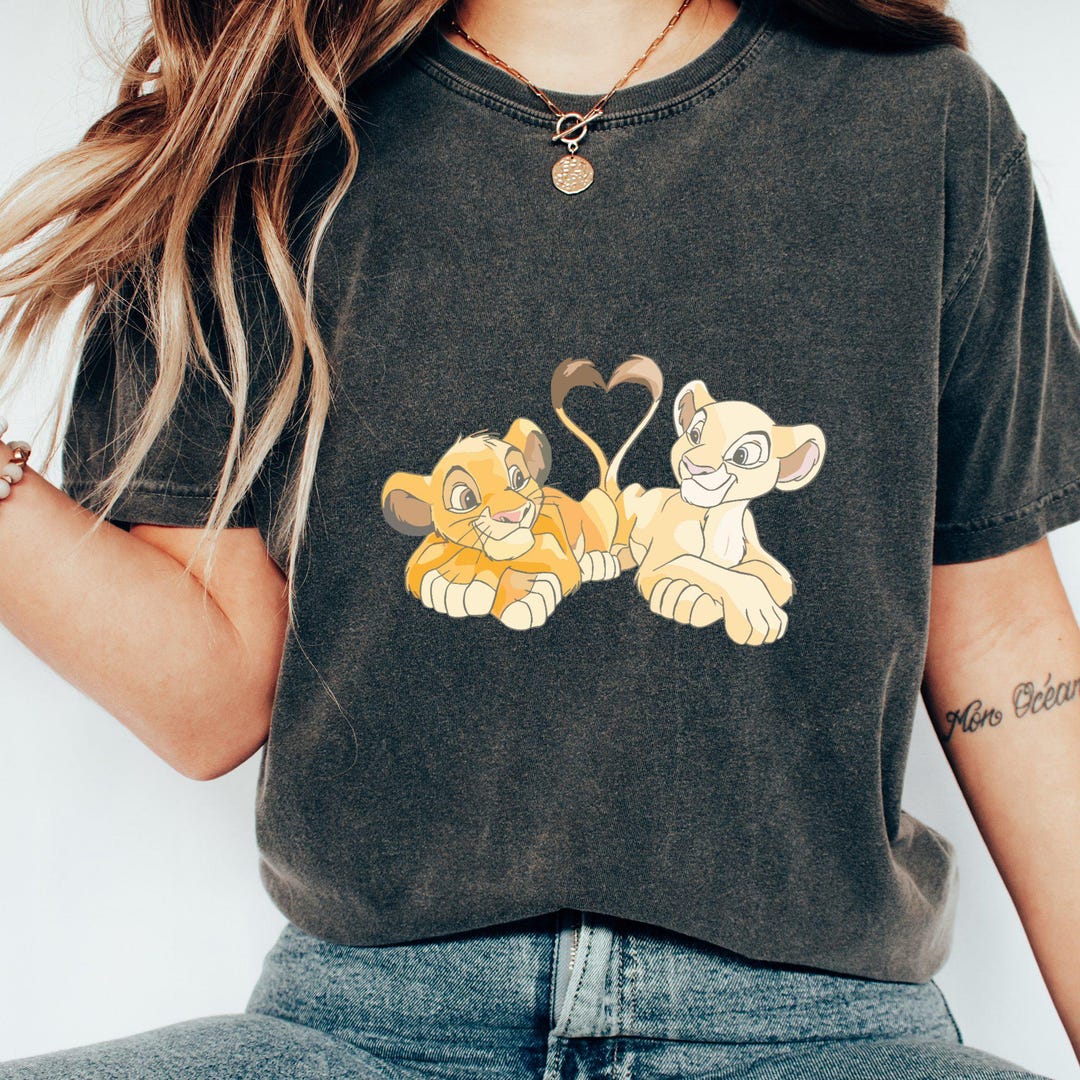 Disney the Lion King Simba and Nala Hearts Valentine’s Day_e1097 ...