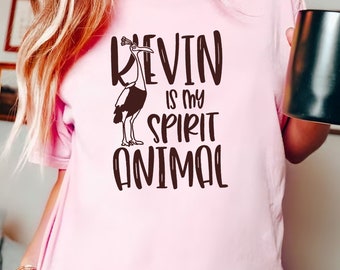 Kevin es mi espíritu animal WS1129 Magic Kingdom Holiday Trip Camiseta unisex, sudadera, regalo de cumpleaños familiar Camiseta para niños adultos y niños pequeños