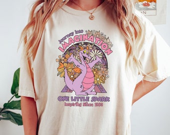 Figment Journey Into Imagination One Little WS1074 Magic Kingdom Holiday Trip Camiseta unisex, sudadera, regalo de cumpleaños familiar Camiseta para niños adultos
