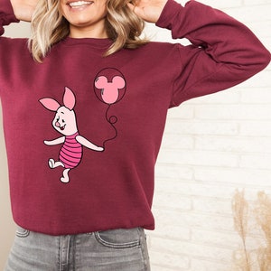 Disney Piglet Sweatshirt, Winnie the Pooh Sweatshirt, the Pooh ...