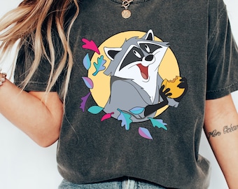Pocahontas Cute Meeko WS1193 Holiday Trip Unisex T-shirt, Sweatshirt, Family Birthday Gift Adult Kid Toddler Tee