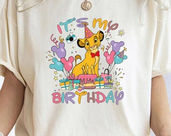 Disney The Lion King Simba WS1044 Magic Kingdom Holiday Trip Unisex T-shirt, Sweatshirt, Family Birthday Gift Adult Kid Toddler Tee