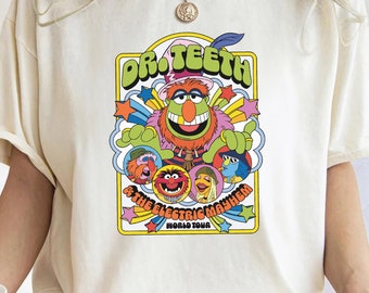 Dr. Teeth And The Electric Mayhem WS1071 Magic Kingdom Holiday Trip Unisex T-shirt, Sweatshirt, Family Birthday Gift Adult Kid Toddler Tee