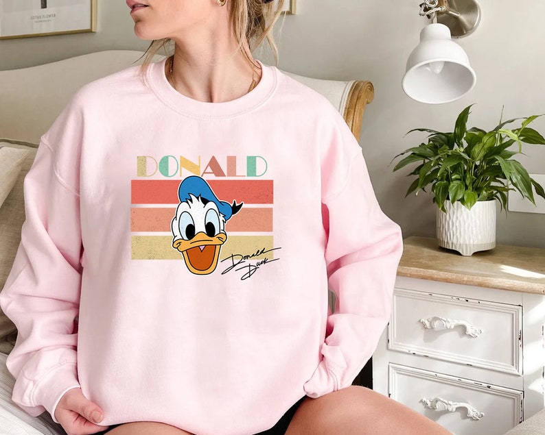 Donald Duck Sweatshirt, Donald Duck Hoodie, Disney Sweatshirt, Disney Hoodie, Disney World Sweatshirt, Donald Family Shirt bild 2