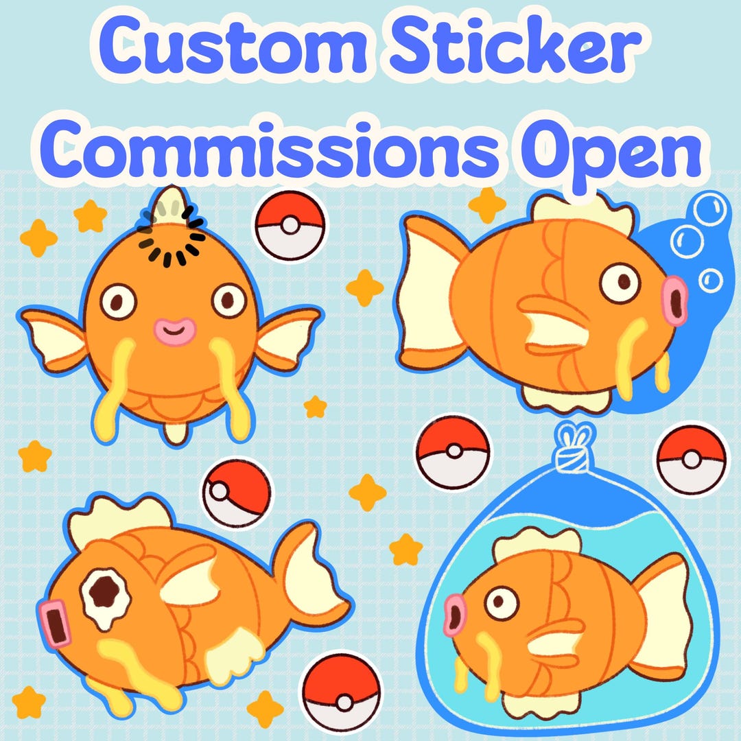 Sticker Commissions Customer Single Sticker Commission! - Etsy