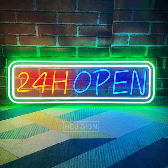 Store Front Neon Sign / Store Open Sign Led Neon Signs Etsy