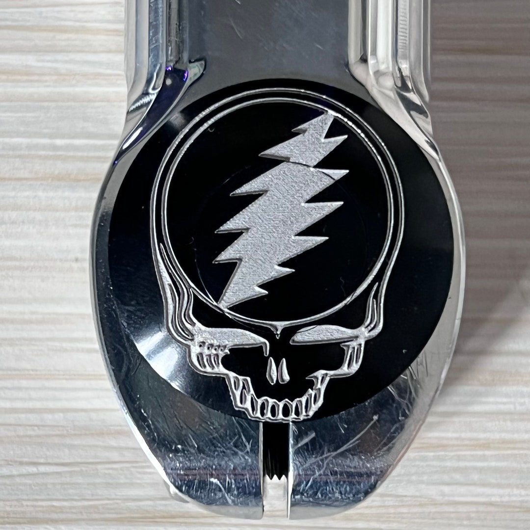 Steal Your Face Grateful Dead Bicycle Stem Top Cap Etsy