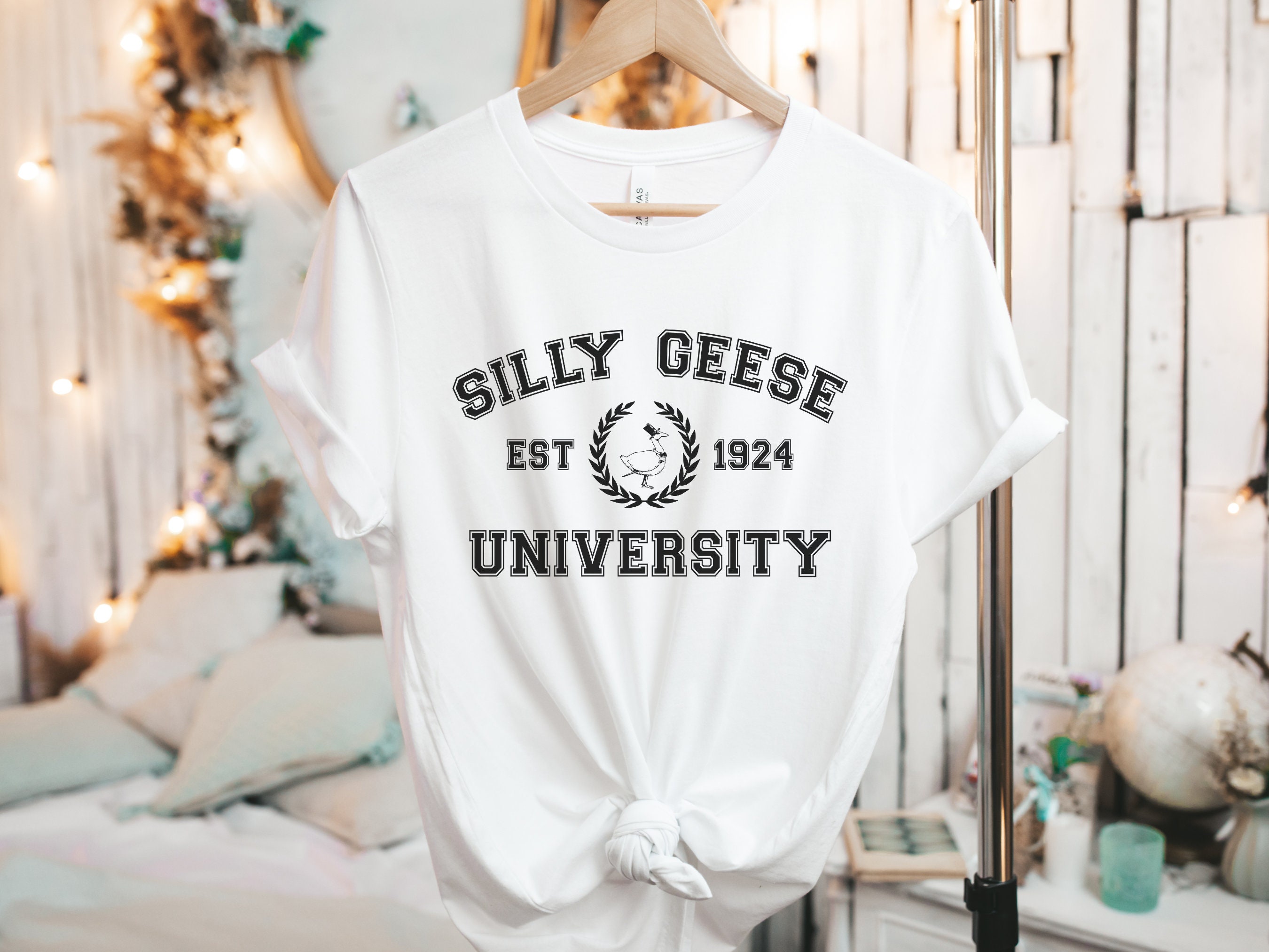 Discover Silly Geese University Shirt, Geese T Shirt, Silly Goose T-Shirt