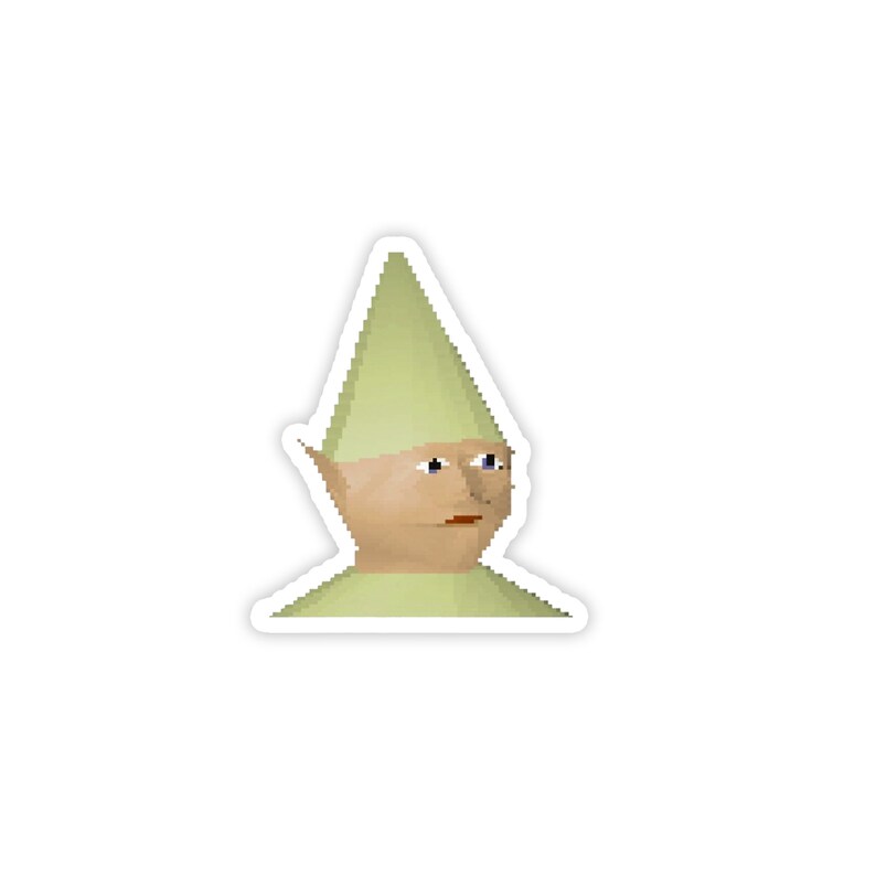 Runescape Gnome Child Sticker - Etsy