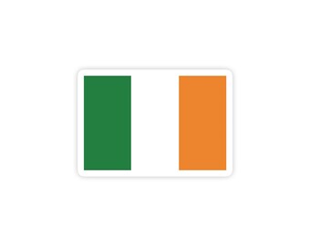 Aufkleber Irland Irish Flag Tricolour 4 X Selbstklebend Für