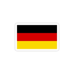 German flag, flag of Germany, Deutschlandflagge Trucker Cap