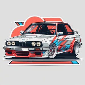 Bmw E30 M3 Decal -  New Zealand