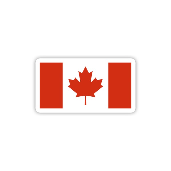 Canada, Canadian flag sticker