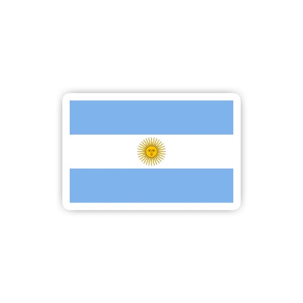 Argentina, Argentinan flag sticker