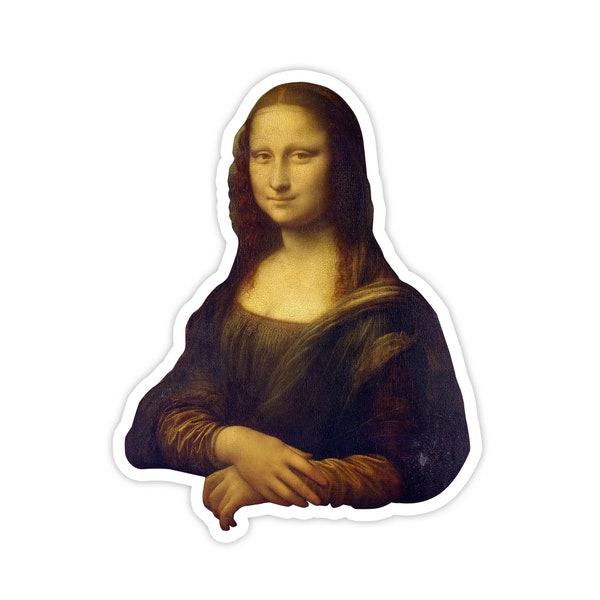 Mona Lisa sticker