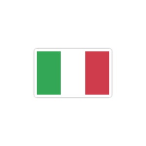 Autodomy Set Aufkleber Stickers Italien Italienische Flagge Sport