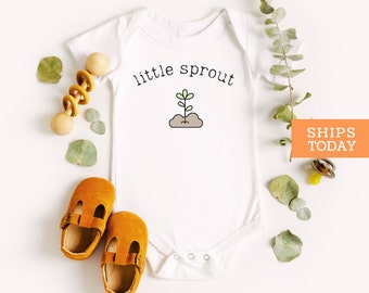 Little Sprout Onesie® - Hipster Baby Onesie® - Cute Baby Onesie® - Minimalist Baby Onesie®