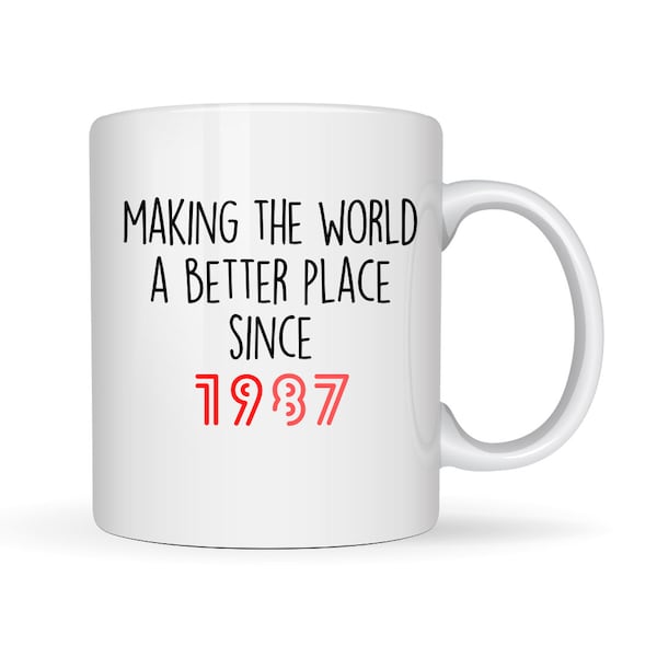 Funny 35th birthday gift, 35th birthday mug, 35 year old birthday gifts, happy 35th birthday, 35 mug, 1987 mug, 1987 Gift, 1987 Birthday