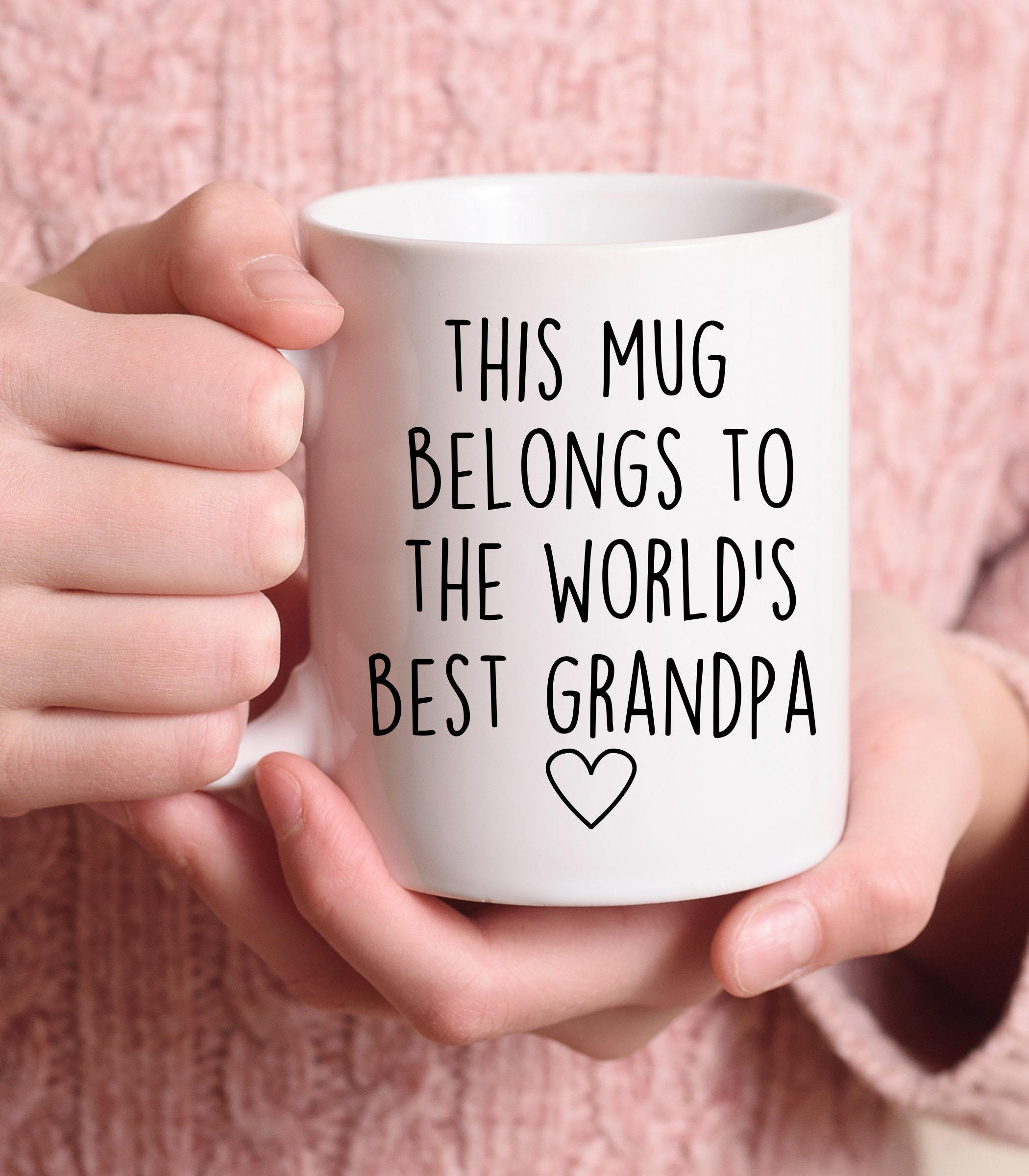World's Best Grandpa Mug, Grandpa Coffee Mug, Grandpa Mug, Fathers Day