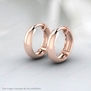 Tiny Thin Huggie Hoop Earrings - Gold & Silver Options - Minimalist Jewelry for Cartilage, Helix, Tragus, Conch, and More
