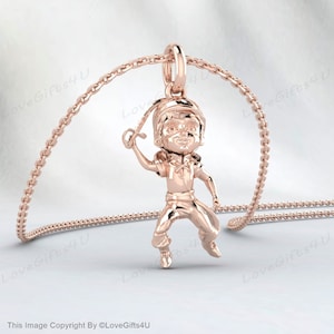 925 Sterling Silver vintage Pirate Charm Pendant Bijoux faits à la main Cadeaux Collier en argent sterling pour hommes collier pirates bijoux