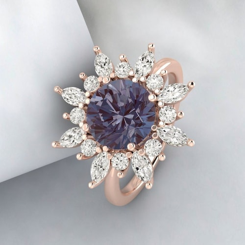 Fede Nuziale Uomo In Argento 925 Con Moissanite 2ct – Oro Bianco 14k Placcato – Taglia 10 - Foto 3