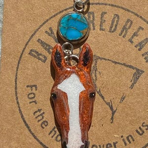Personalized Horse or Mule necklace/pendant/charm