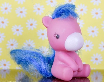 Dark pink Takara fakie with blue hair my little pony