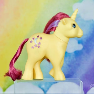 Vintage My Little Pony G1 Moondancer Italien Gelb Variante IV Bild 5