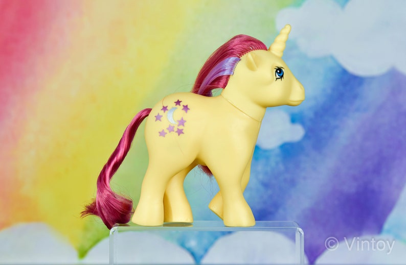 Vintage My Little Pony G1 Moondancer Italien Gelb Variante IV Bild 5