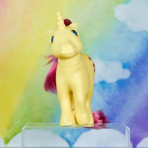 Vintage My Little Pony G1 Moondancer Italien Gelb Variante IV Bild 3