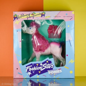 MIB NIB NRFB Fashion Star Pouliches Sweet Scent Sixteens Shara chevaux vintage par Kenner image 1