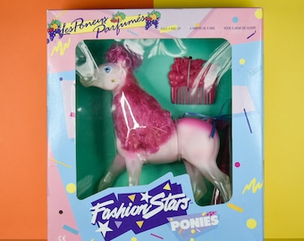 MIB NIB NRFB Fashion Star Pouliches Sweet Scent Sixteens « Shara » chevaux vintage par Kenner