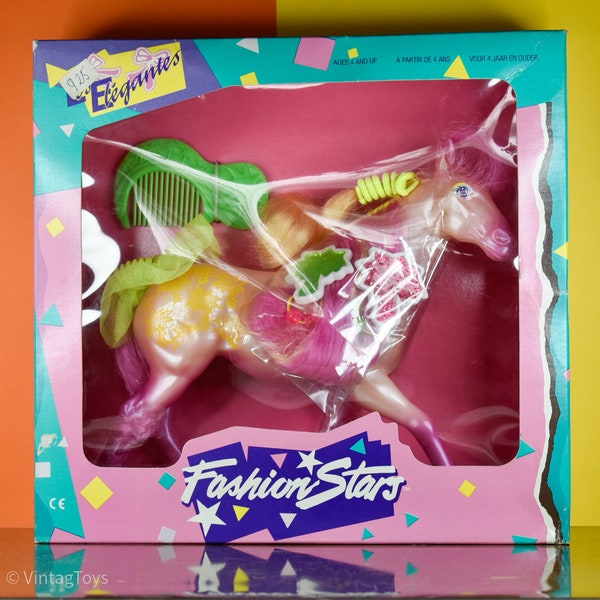 MIB NIB NRFB Fashion Star Fillies Feelin' Fancy "Darci" vintage horses by Kenner