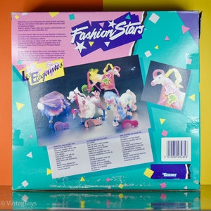 MIB NIB NRFB Fashion Star Fillies Feelin' Fancy Darci chevaux vintage par Kenner image 2