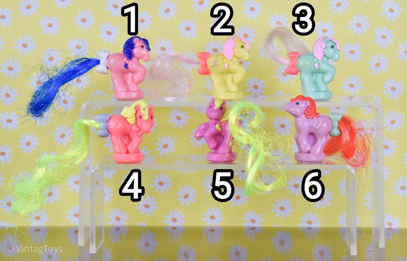 Rares timbres italiens Fakie My Little Pony G1 image 2