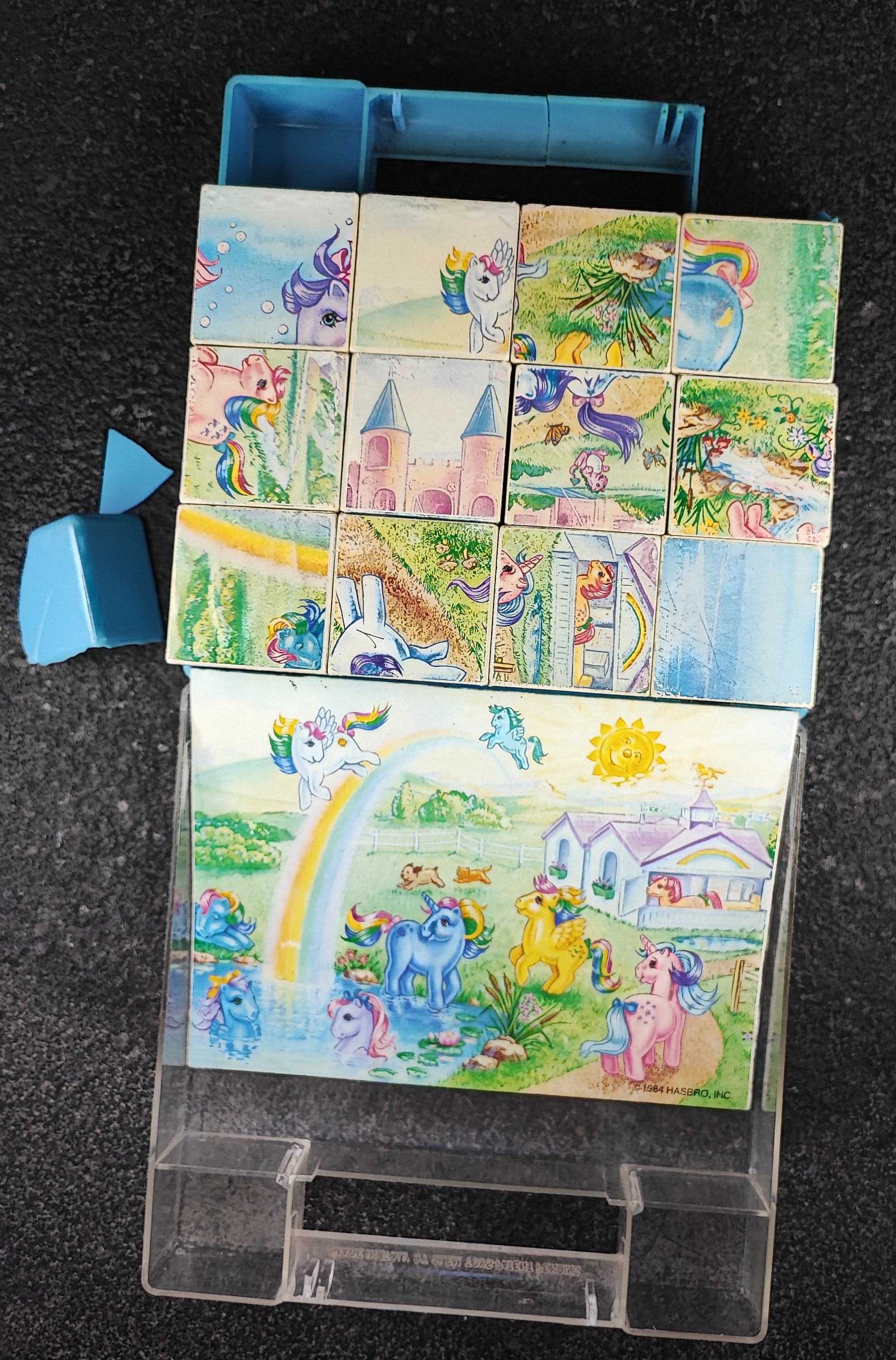 Vintage My Little Pony G1 Cube Blocks Puzzle 12-pieces - Etsy