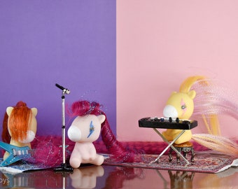 Takara fakieies phonies my little pony punk rock band