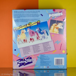 MIB NIB NRFB Fashion Star Pouliches Sweet Scent Sixteens Shara chevaux vintage par Kenner image 2