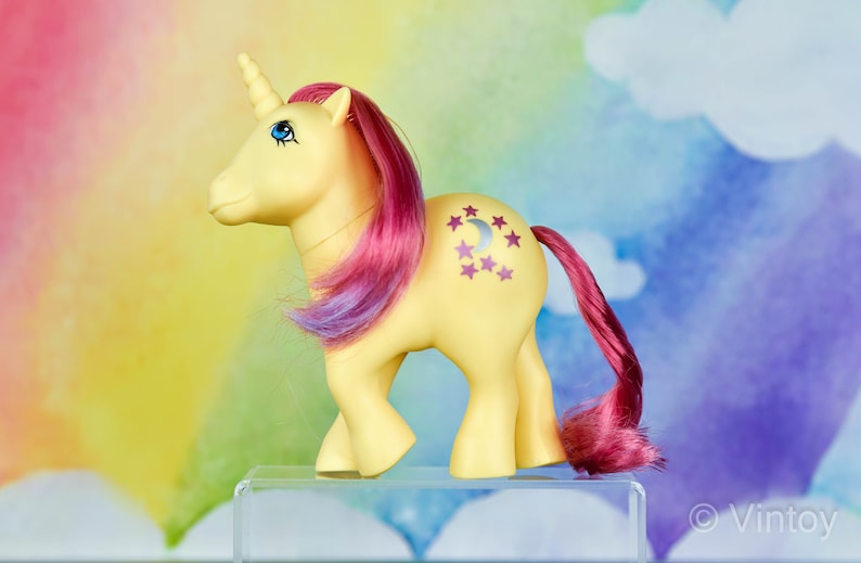 Vintage My Little Pony G1 Moondancer Italien Gelb Variante IV Bild 1