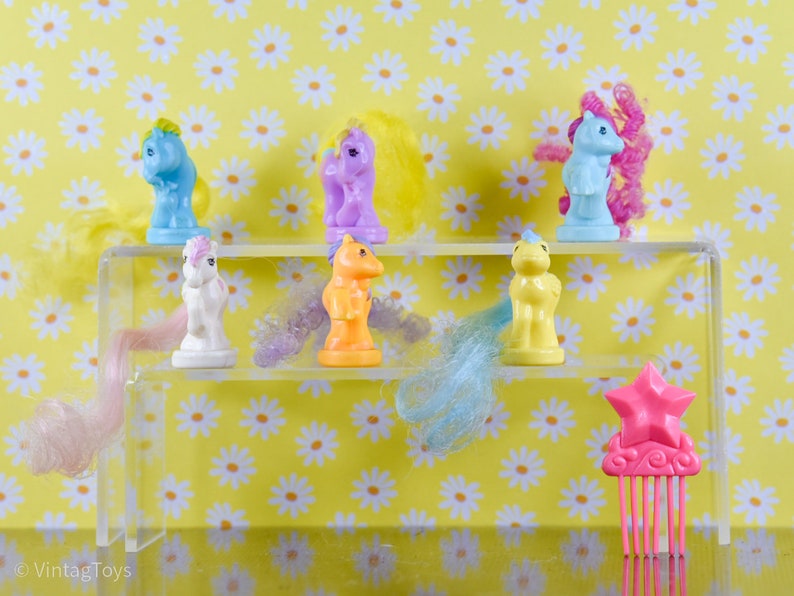 Ersatzteile Vintage G1 My little Pony petit Pony Tail Pferdeschwanz Bild 5