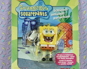 MOC SpongeBob Schwammkopf Schlüsselanhänger