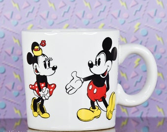 Mickey et Minnie Mouse Tasse Mug Céramique Thé Café