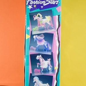 MIB NIB NRFB Fashion Star Fillies Feelin' Fancy Darci chevaux vintage par Kenner image 4