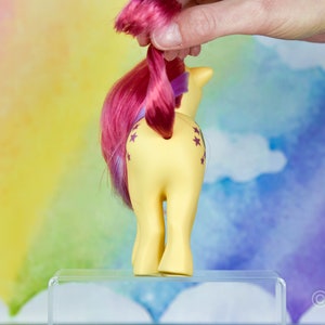 Vintage My Little Pony G1 Moondancer Italien Gelb Variante IV Bild 6