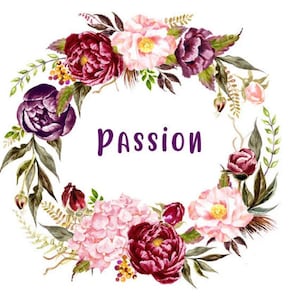Aquarel krans Passion, aquarel camellia & peony krans, kleine set, peony digitale krans, clipart, trouwontwerp, decoratie