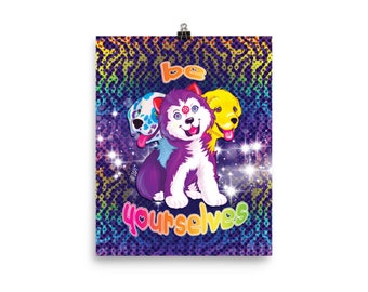 Be Yourselves - 8x10" Cerberus 90s Style Art Print
